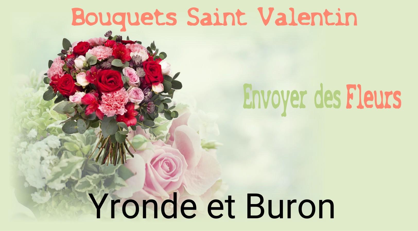 Roses de Saint-Valentin livrées à Yronde-et-Buron